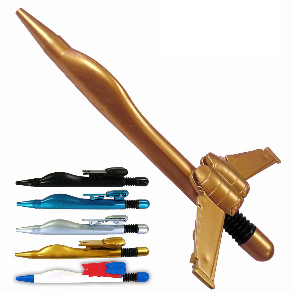 Delightful Airplane Ballpoint Custom Pens With Folding Wings - Air Force, Navy, Aerospace 3