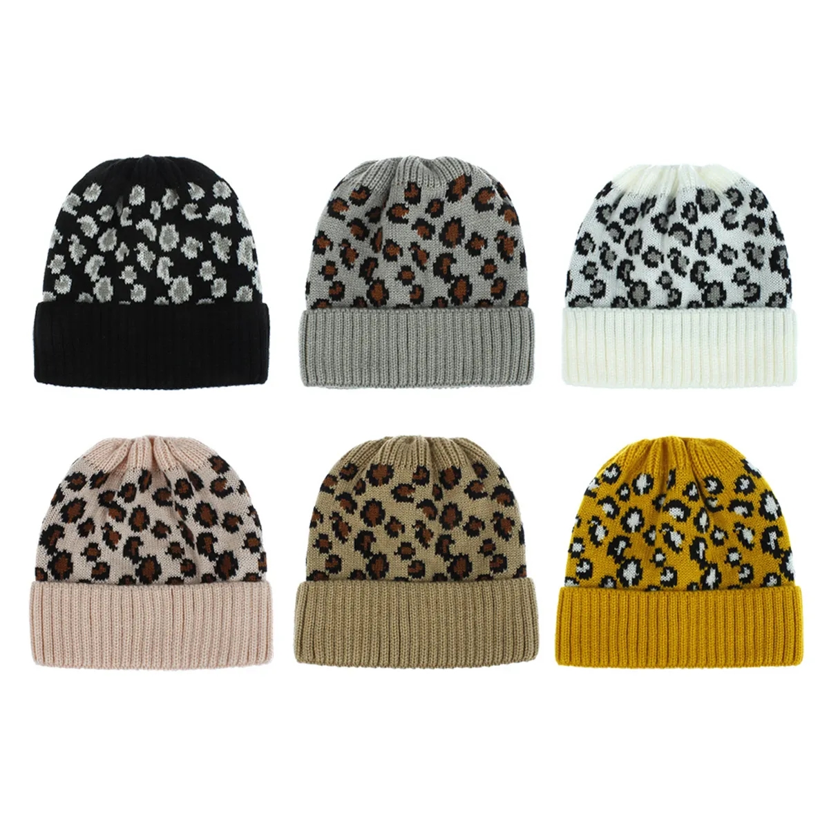 Womens Beanie Ponytail Hat 2