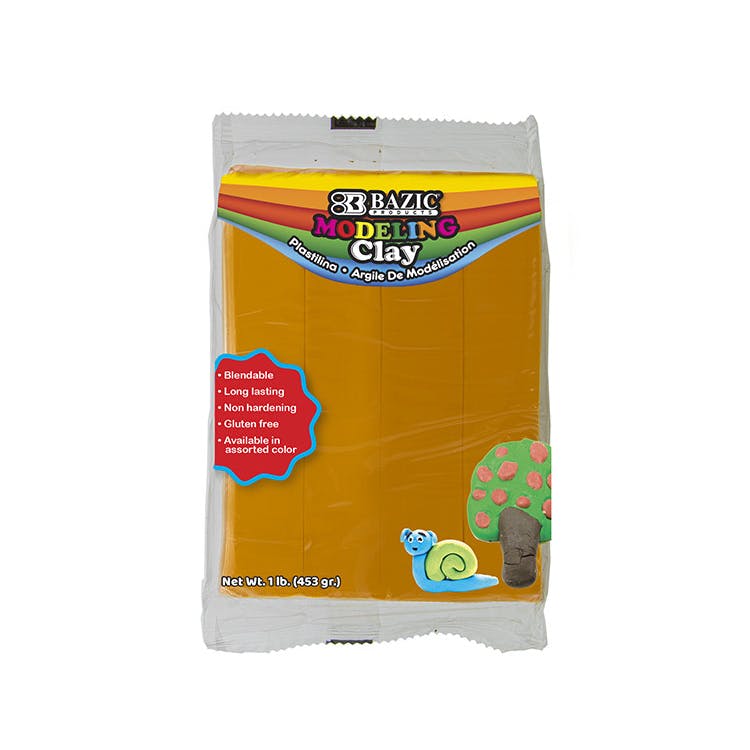 Modeling Clay - 16 oz Orange 2