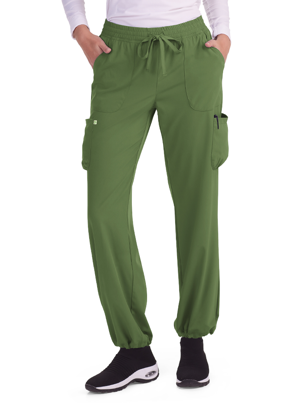 koi - Planet koi - Women's Six-Pocket Adjustable Cinch Dunia Pant 5