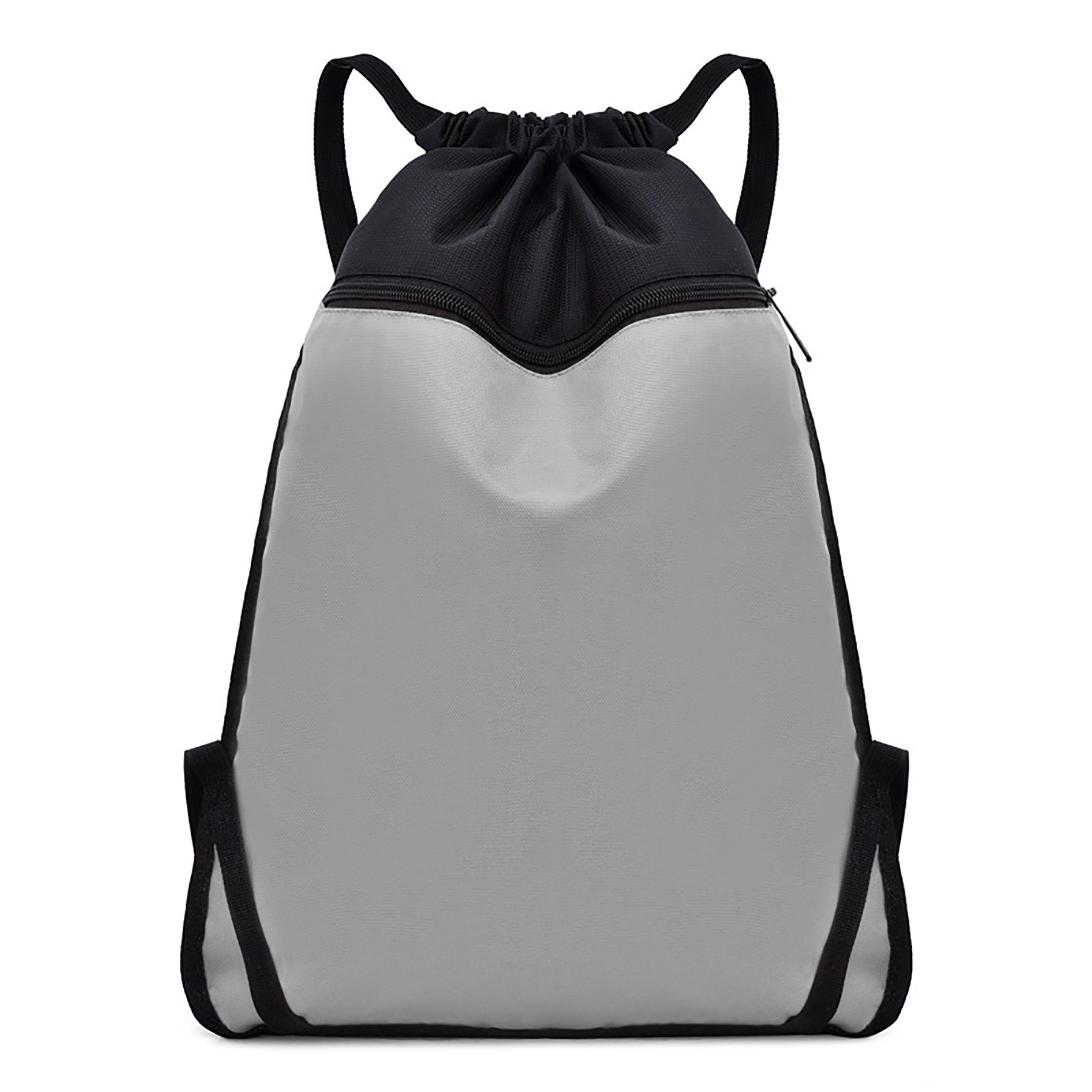 Sport Zipper Drawstring Backpack 3
