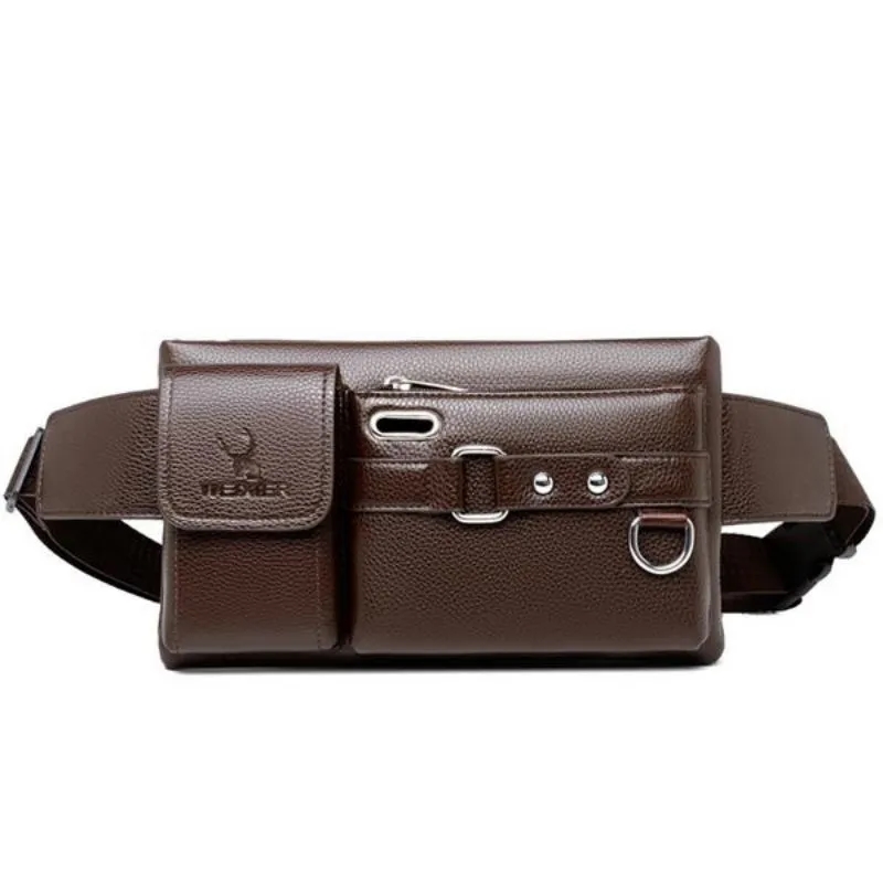 PU Leather Chest Bag 10