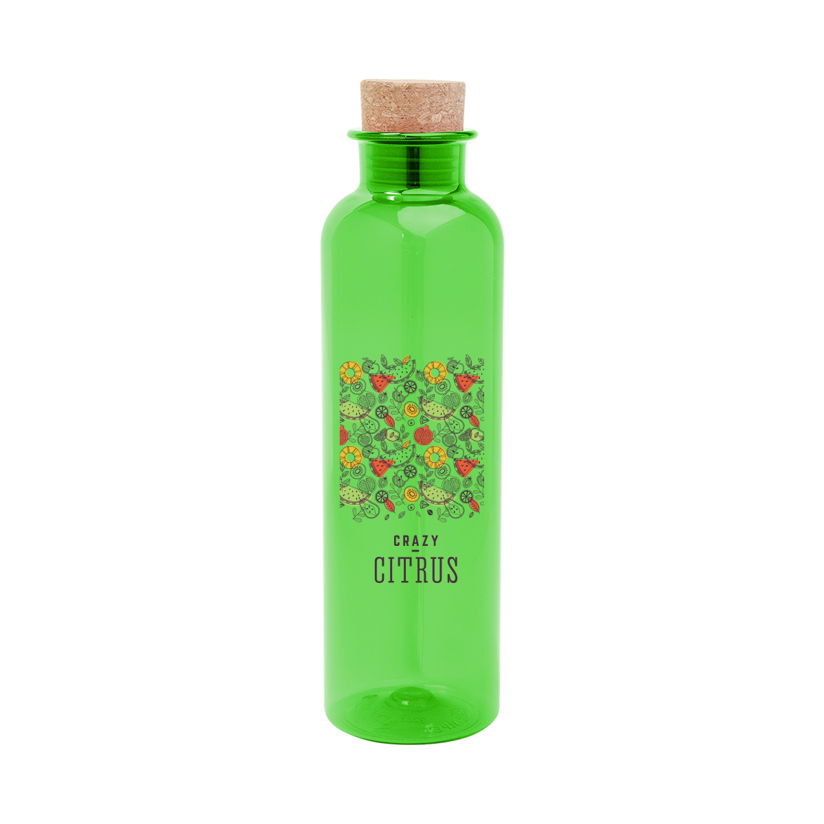 22 Oz. Maddie rPET Bottle With Cork Lid 15