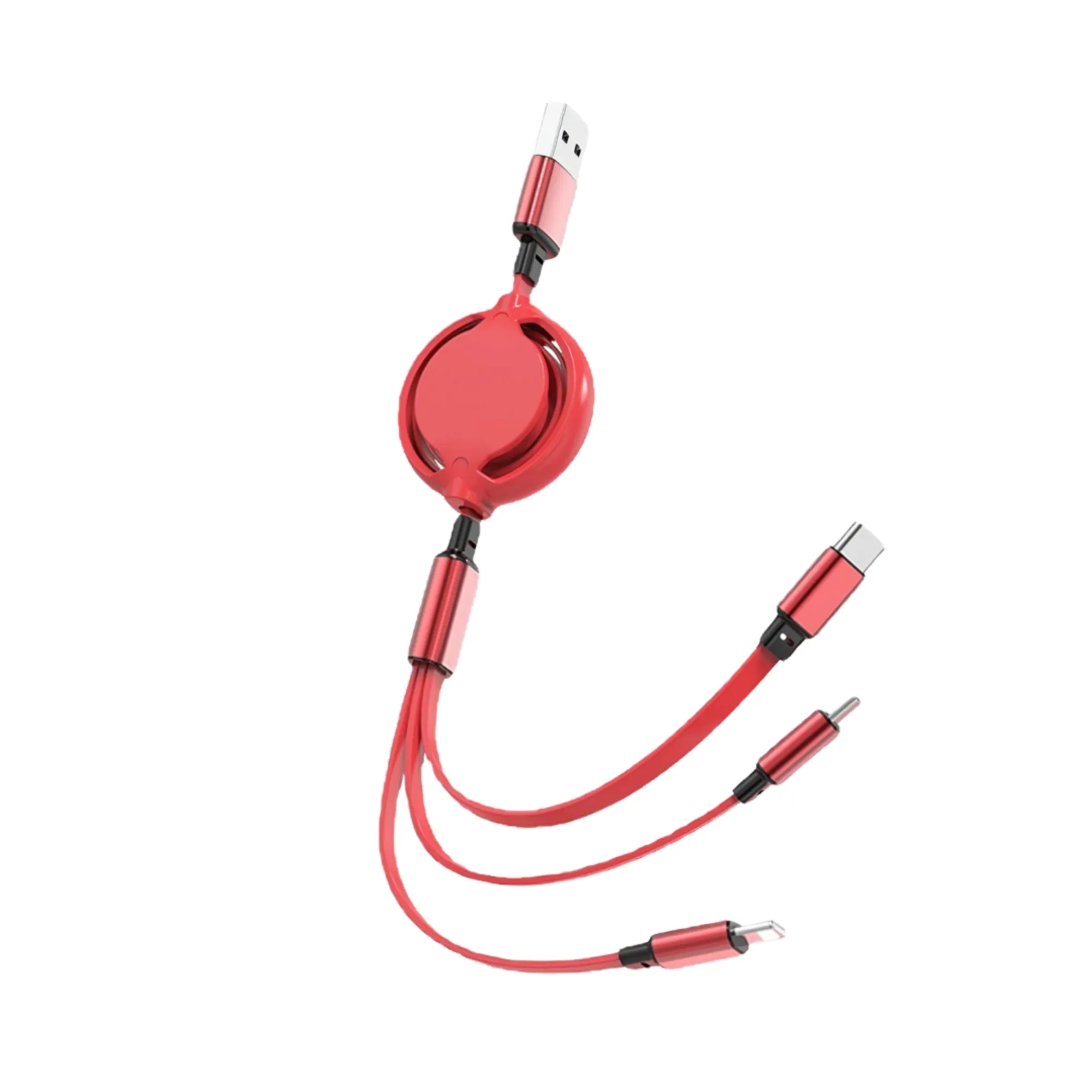 3 In 1 Telesscopic Date Cable Line Fast Charge 2