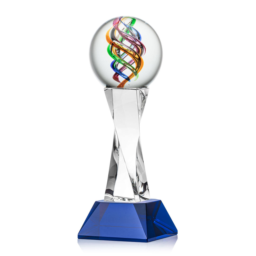Galileo Award on Langport Base - Blue 2