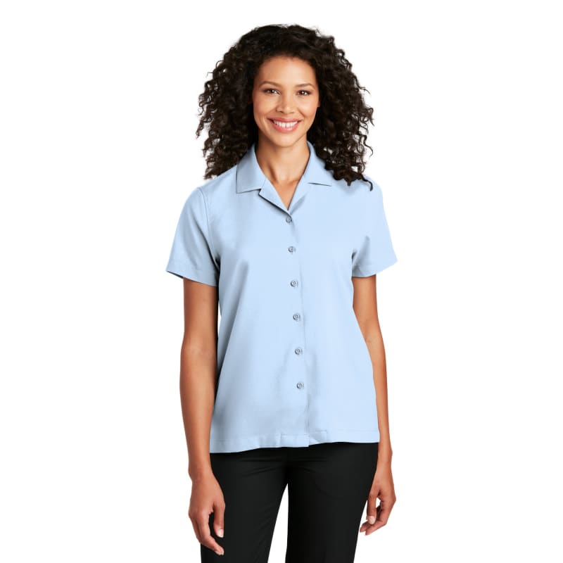 Port Authority Ladies Short Sleeve Performance Staff Shirt 14