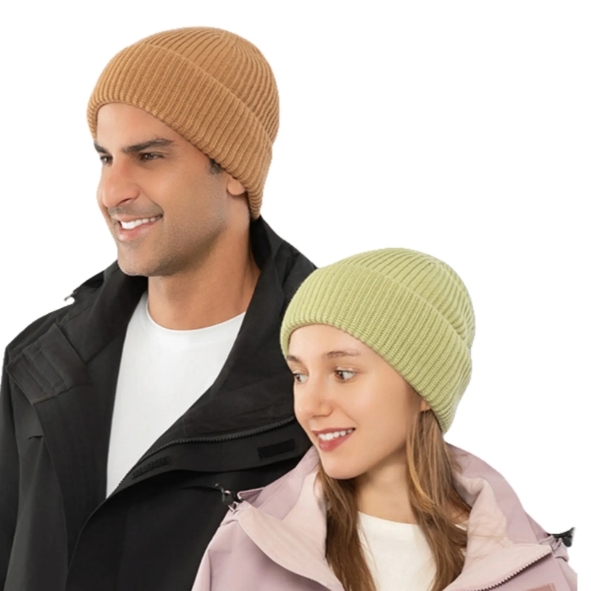 Premium Warm Soft Wool Beanie Knit Winter Hat 4