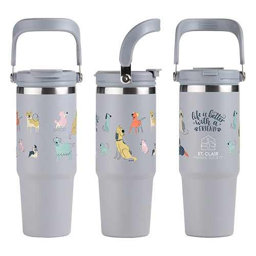 SENSO® Venture DuoFlow 30 oz Vacuum Insulated Stainless Steel Travel Tumbler 38