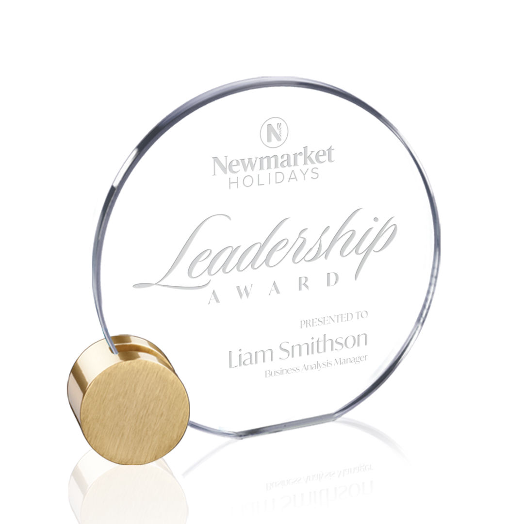 Verdunn Award - Starfire/Gold Circle 7
