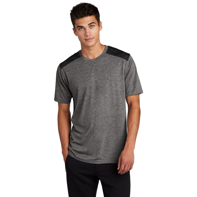 Sport-Tek PosiCharge Tri-Blend Wicking Draft Tee. 5