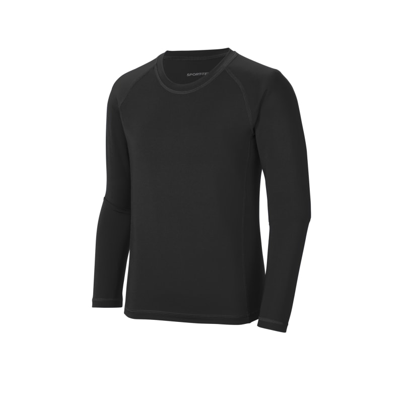 Sport-Tek Youth Long Sleeve Rashguard Tee. 8