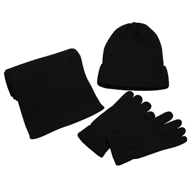 Deluxe Cable Knit Winter Set 3