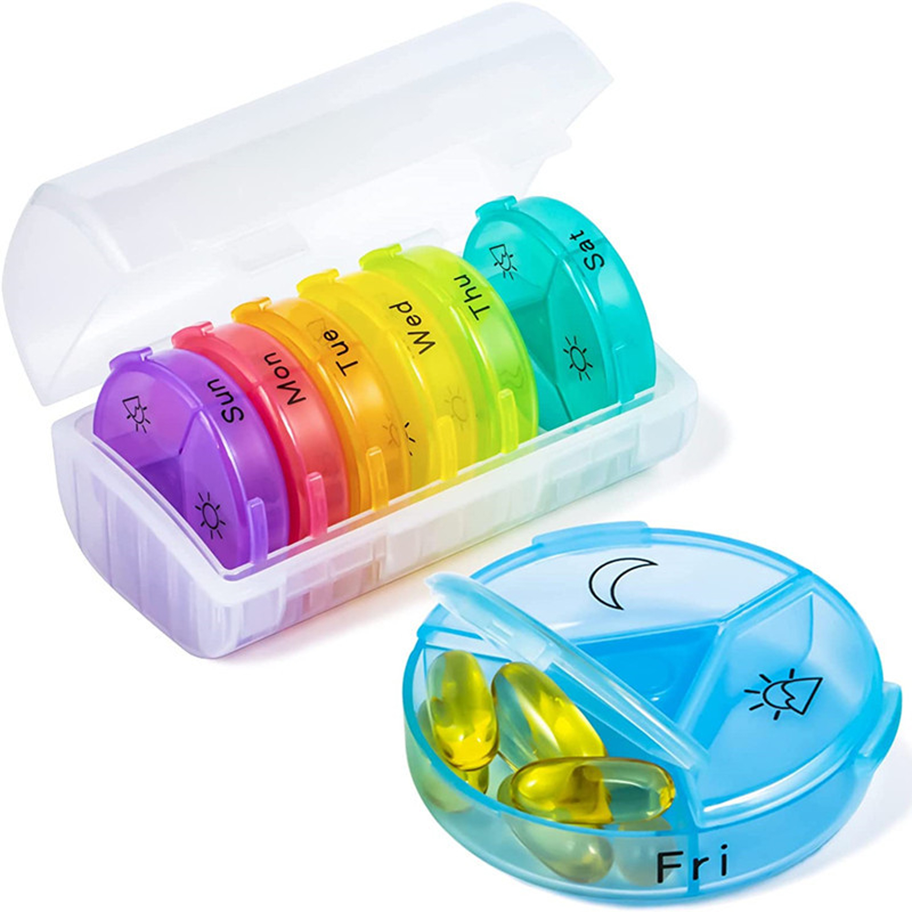 Weekly Pill Organizer Box 2