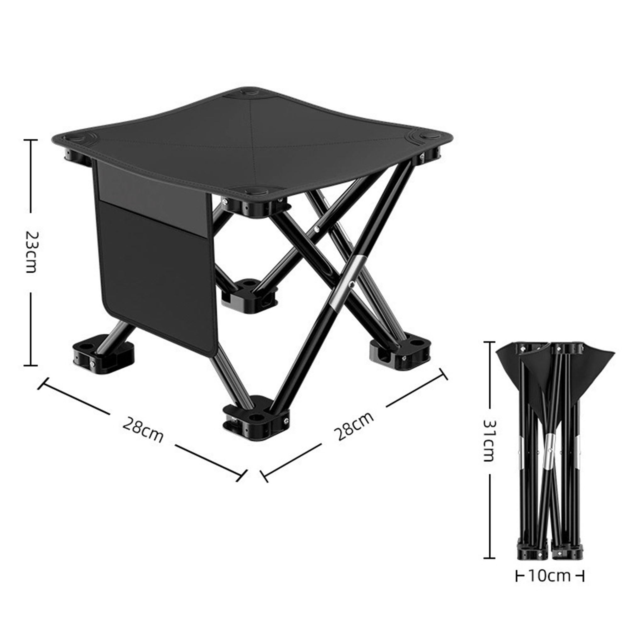 Portable Folding Fishing Stool 4