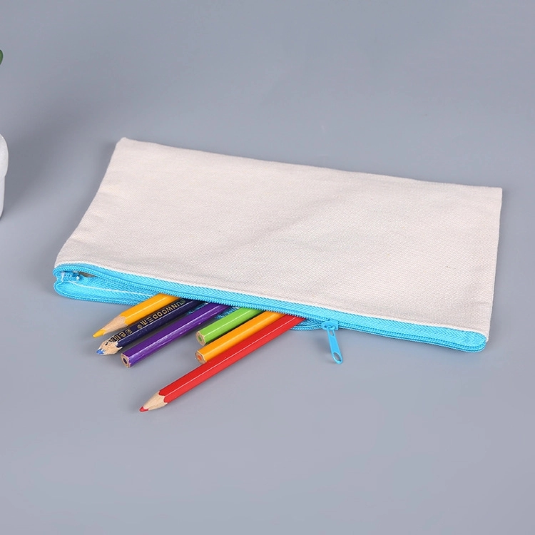 Canvas Zipper Pencil Case 3
