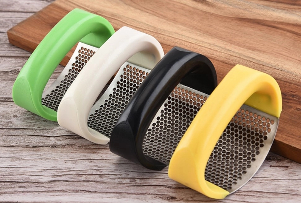 Stainless Steel Garlic Press 2