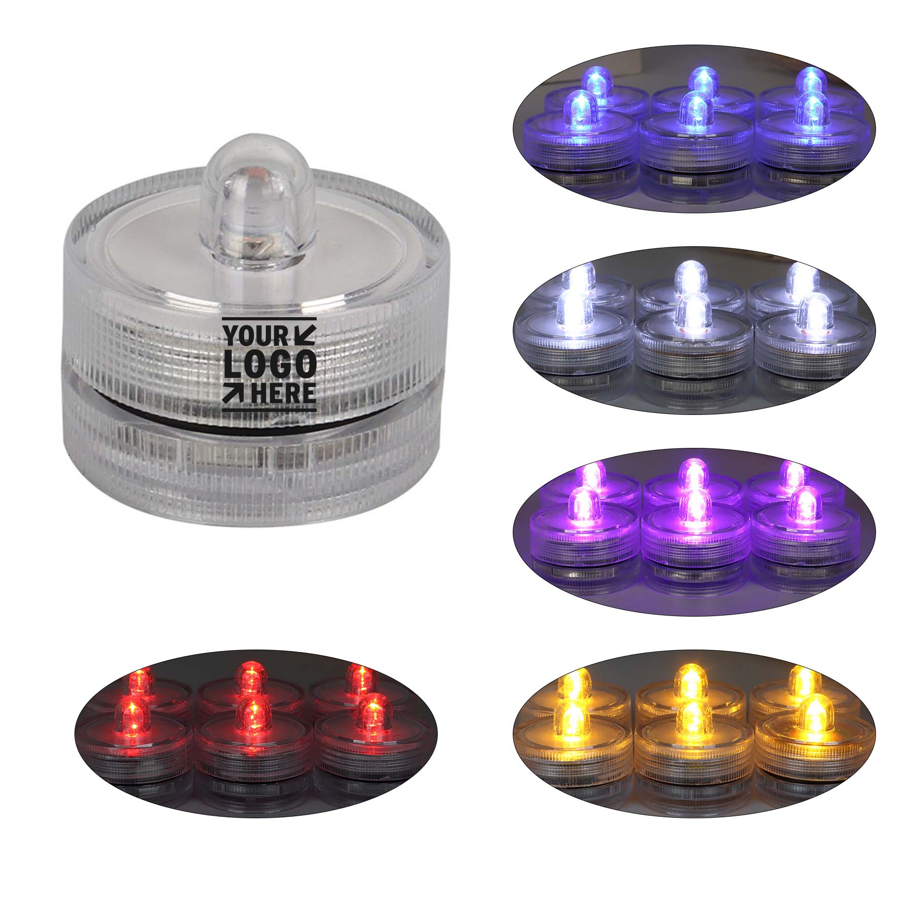 4 Pcs Rotating Colors LED Skateboard Lights 2