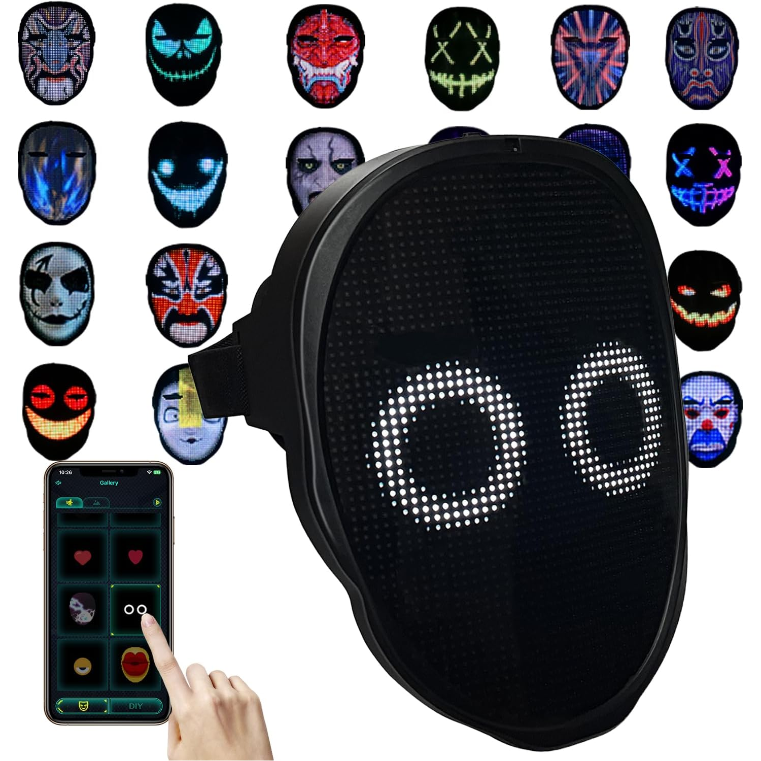 Depointer Life Led Mask W/ App Controlled 1