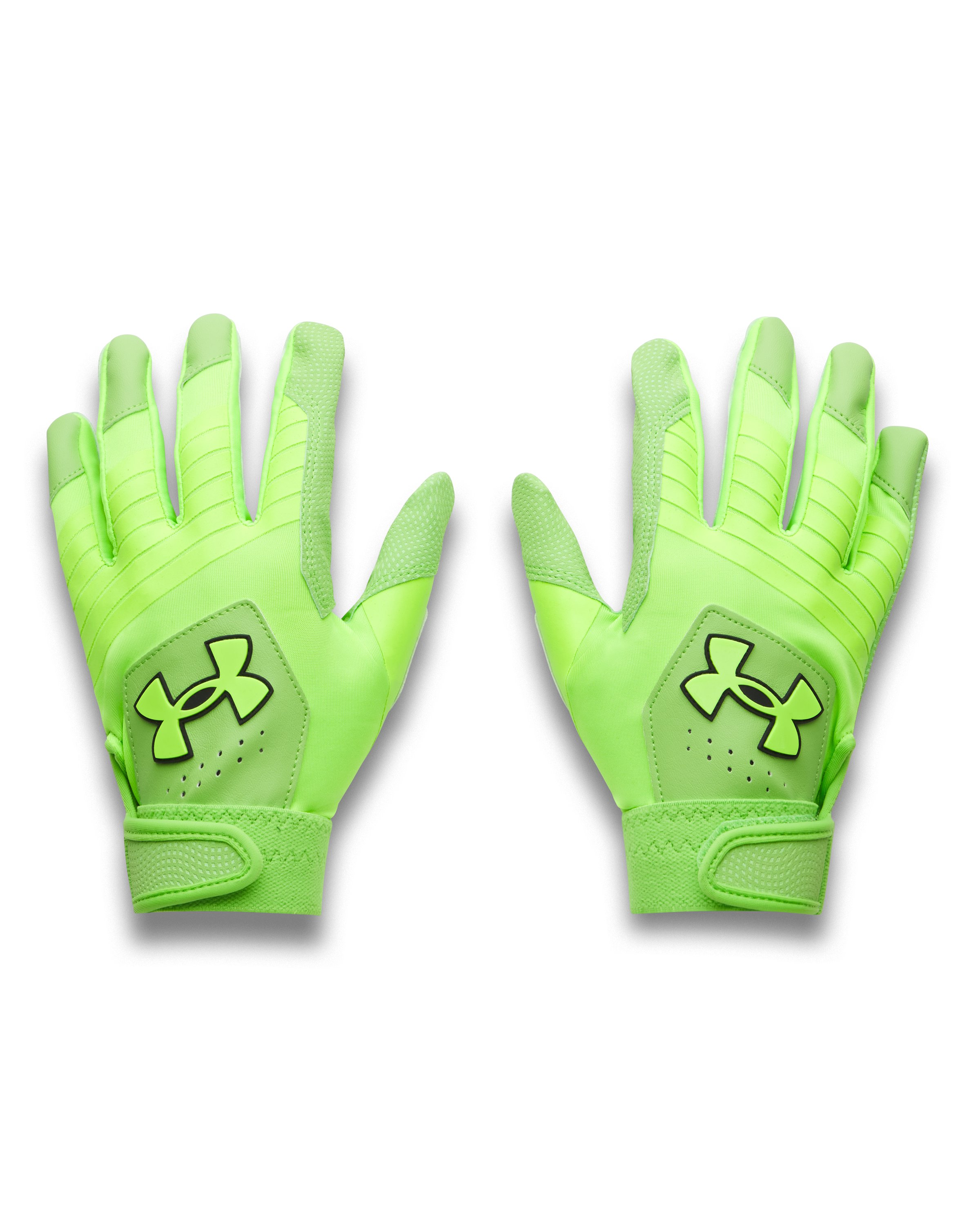 UA Clean Up Boys' Batting Gloves 9