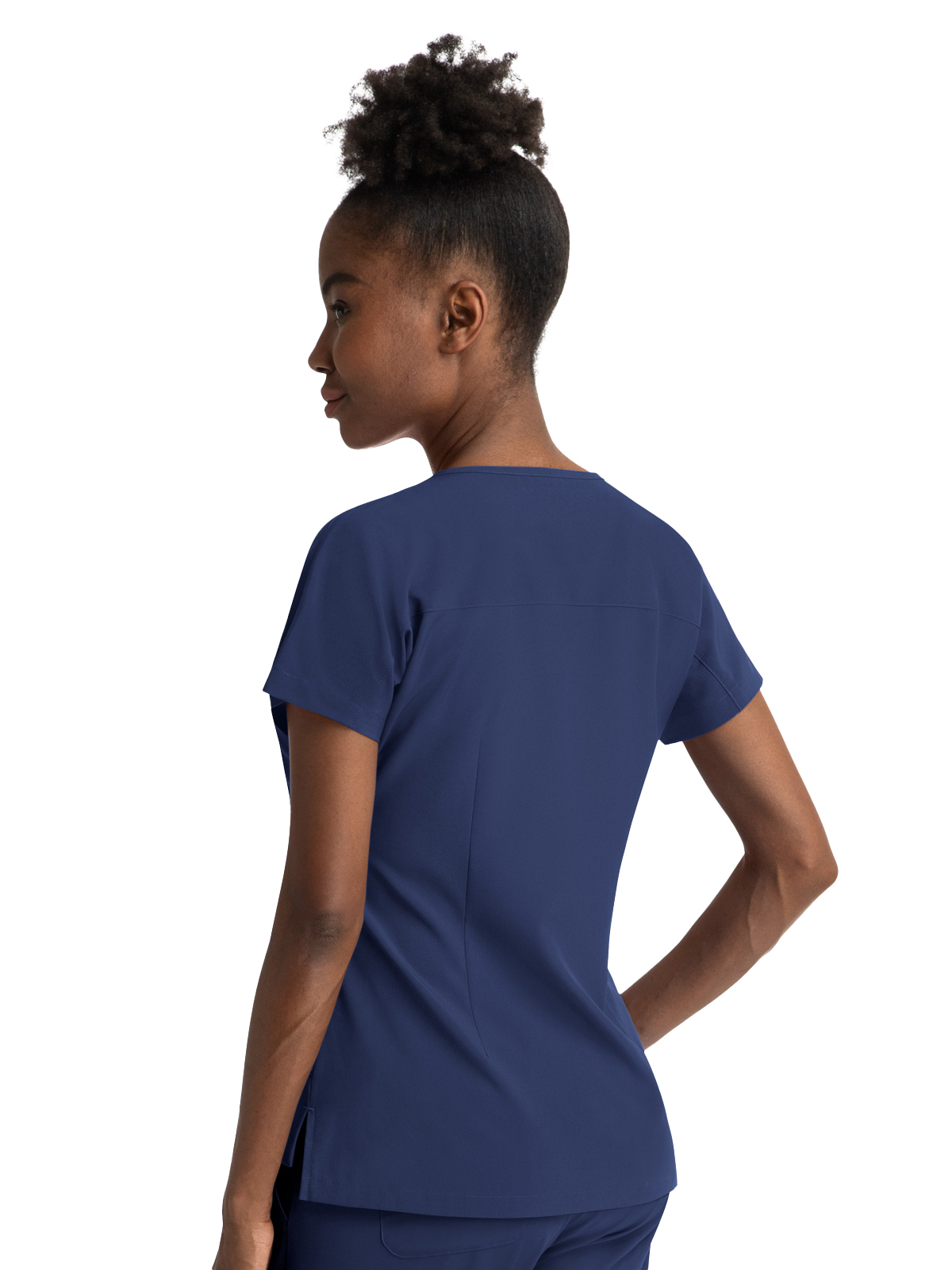Maevn - Matrix Impulse - Women's Three-Pocket Notched Neck Dolman Top 5