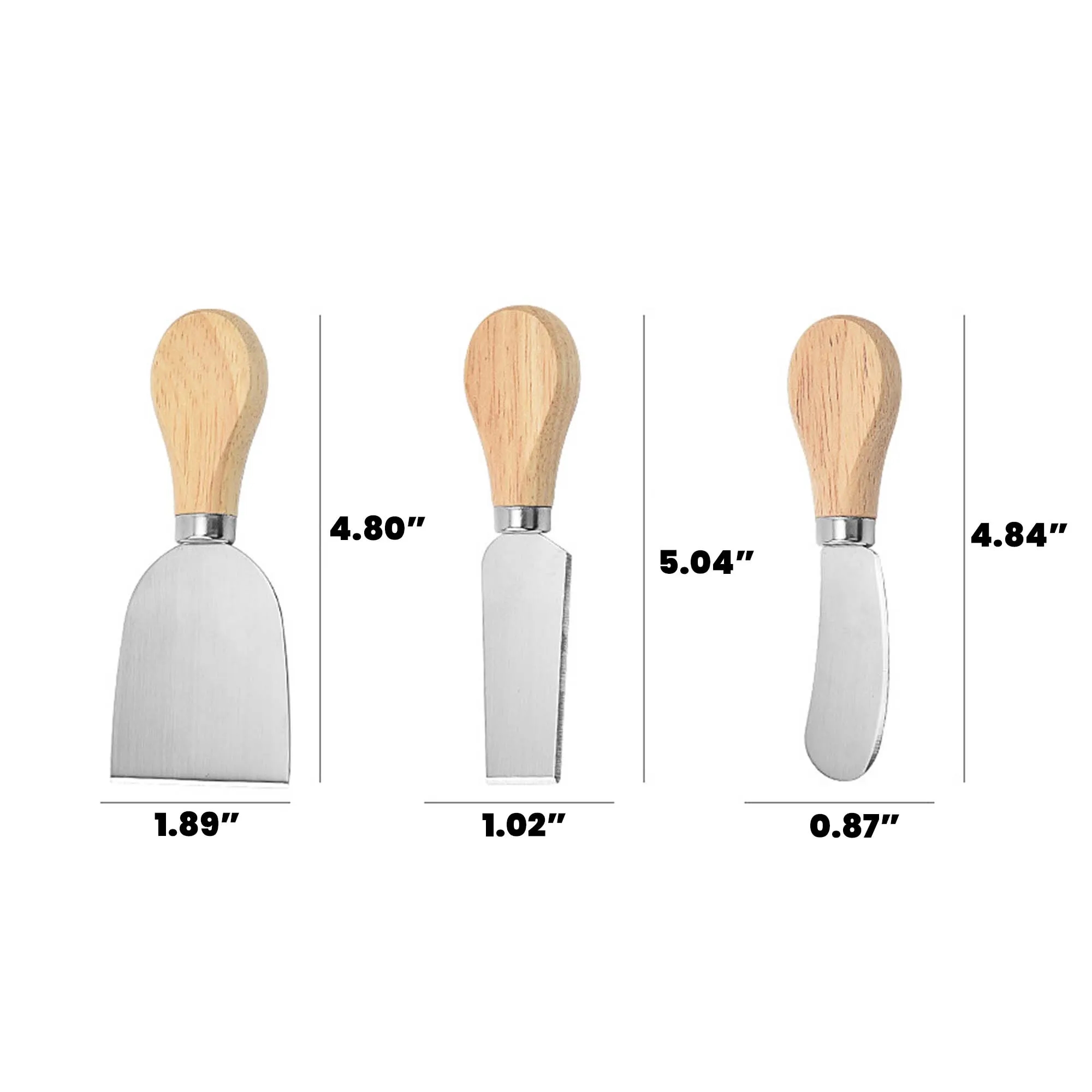 Stainless Steel Cheese Knife 12