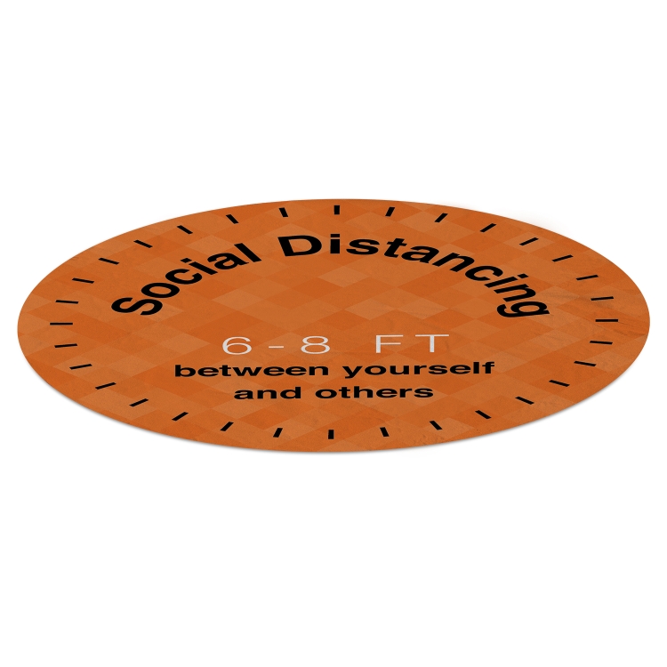 18" Indoor Surface Grip Circles (set of six) 4