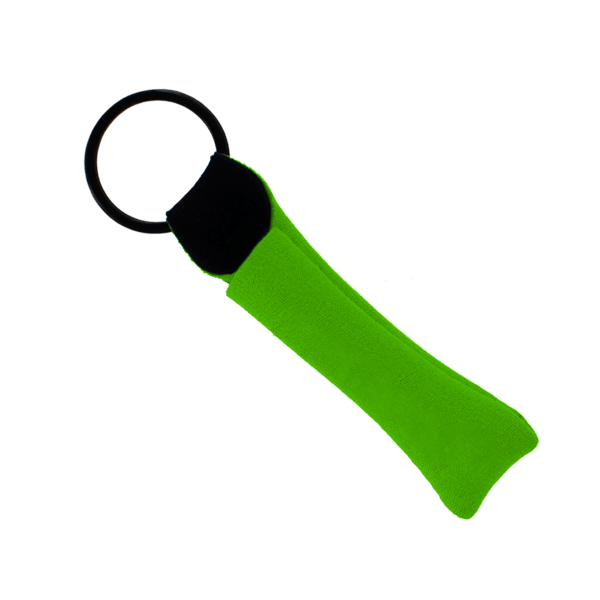 Neoprene Lip Balm Sleeve Pocket with Sewn Split-Ring 18