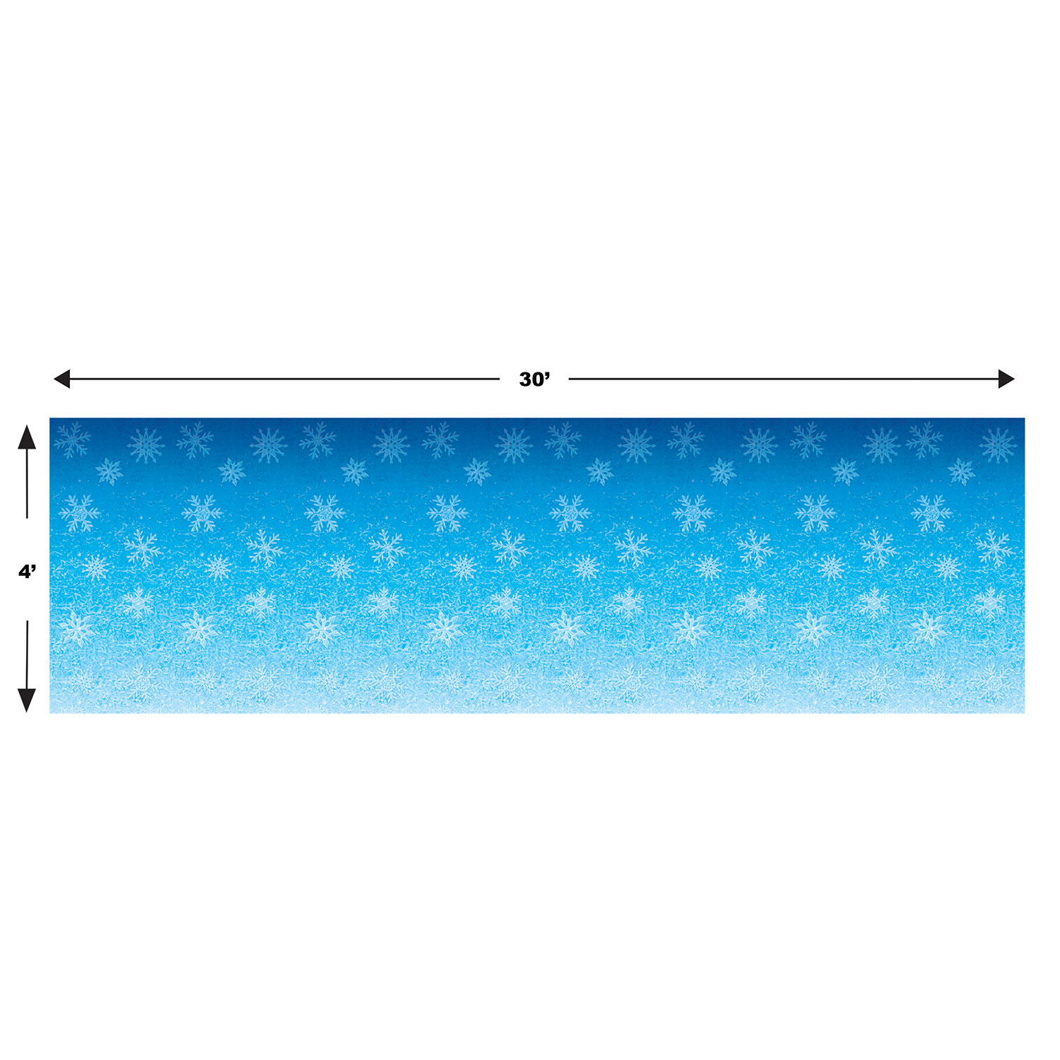 Snowflakes Backdrop