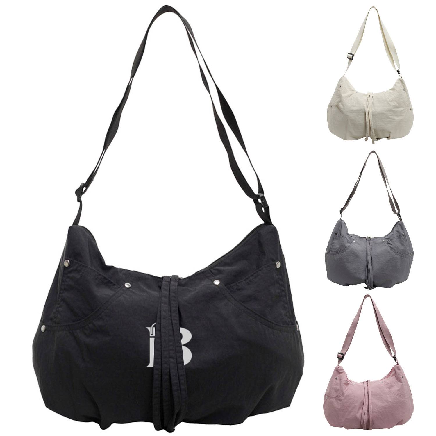 Spacious Durable Polyester Crossbody Bag