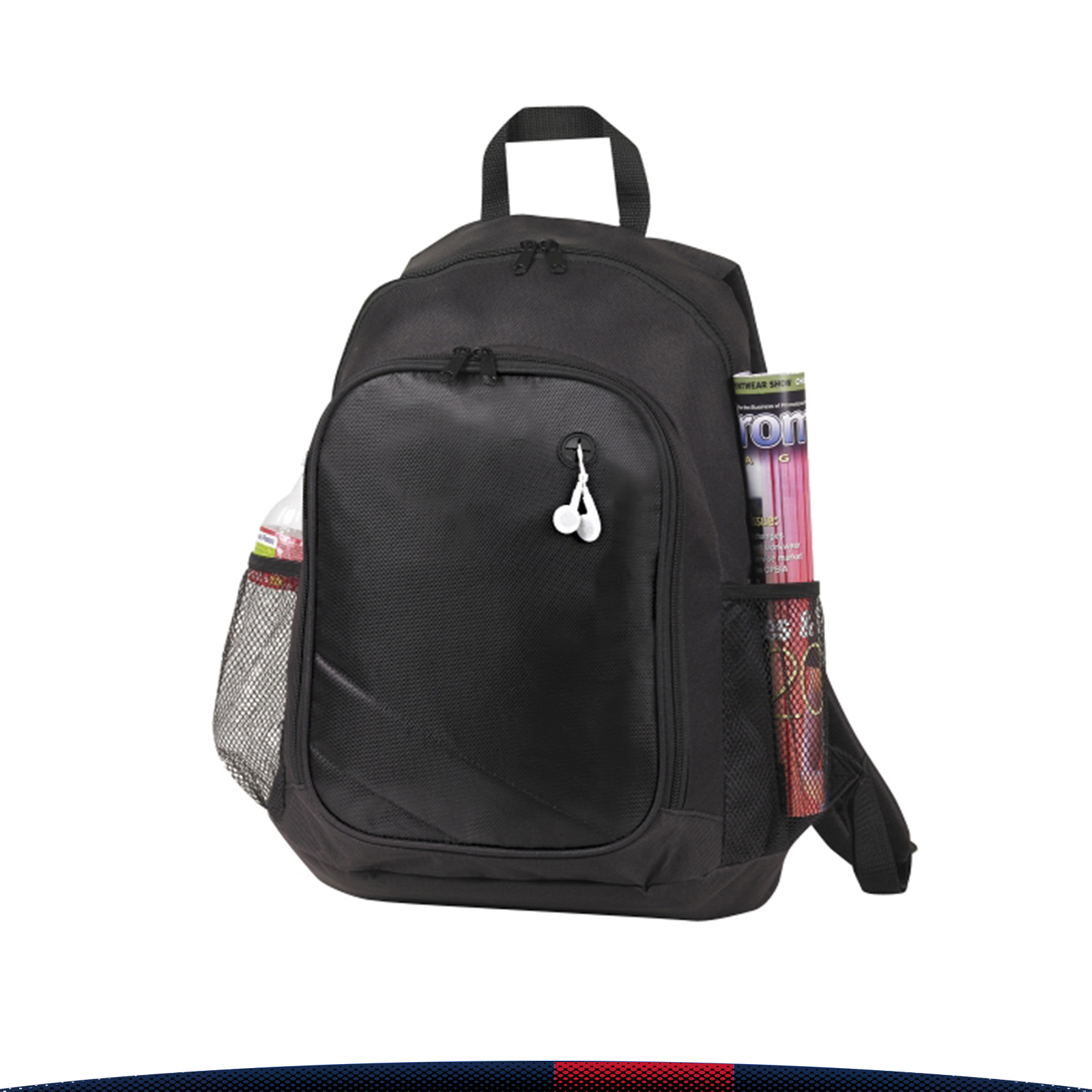 Hikup Business Backpack, custom backpack with logo imprint 7