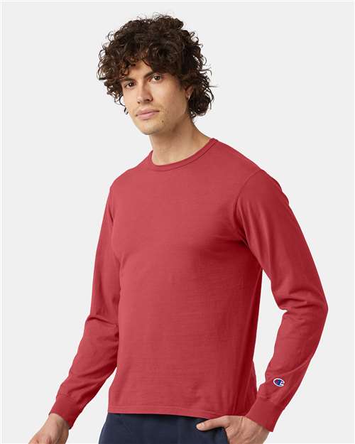 Unisex Garment-Dyed Long Sleeve T-Shirt - CD200 15