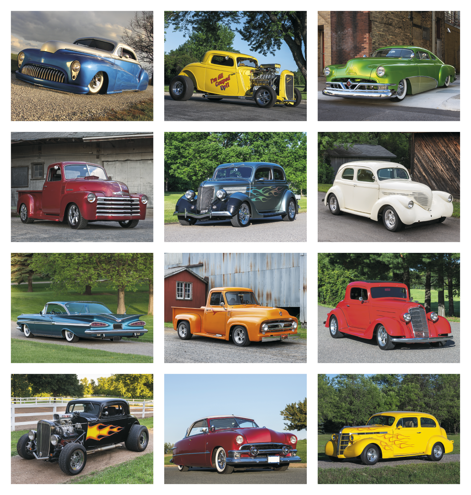 HotLine® Products Street Rod Fever Appointment Calendar - Stapled 62