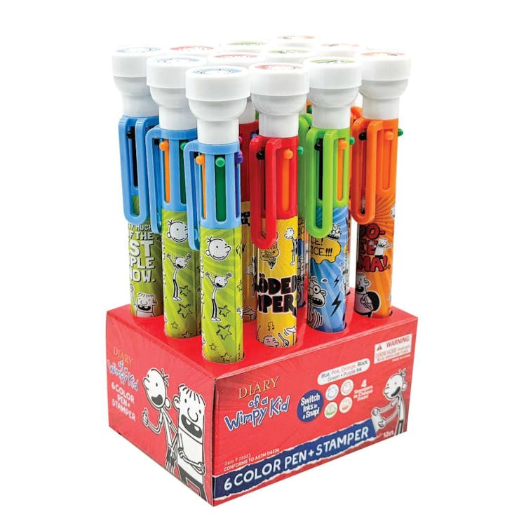 Diary Of A Wimpy Kid Pens - Assorted Colors 2