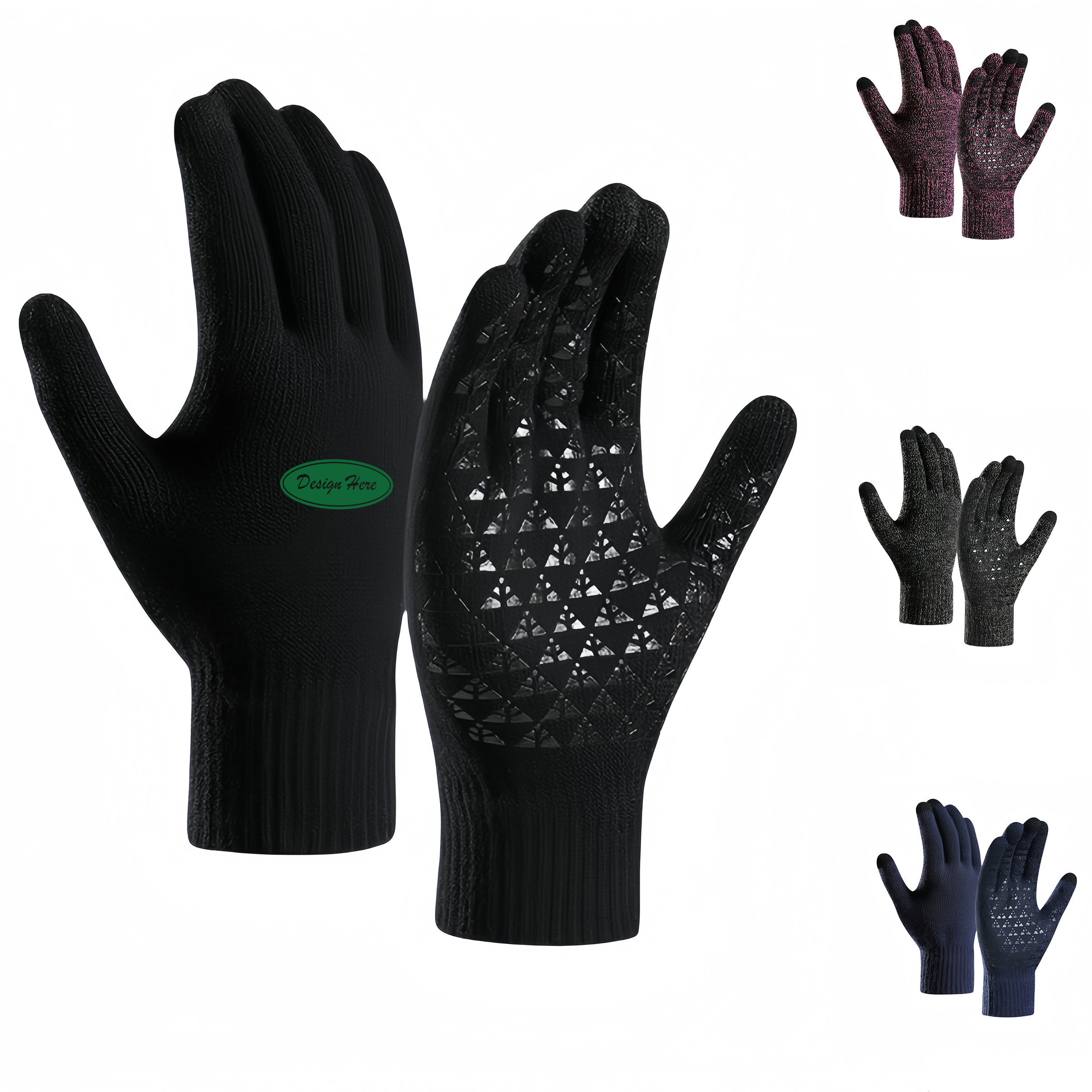 Winter Touchscreen Gloves with Non-Slip Grip 4