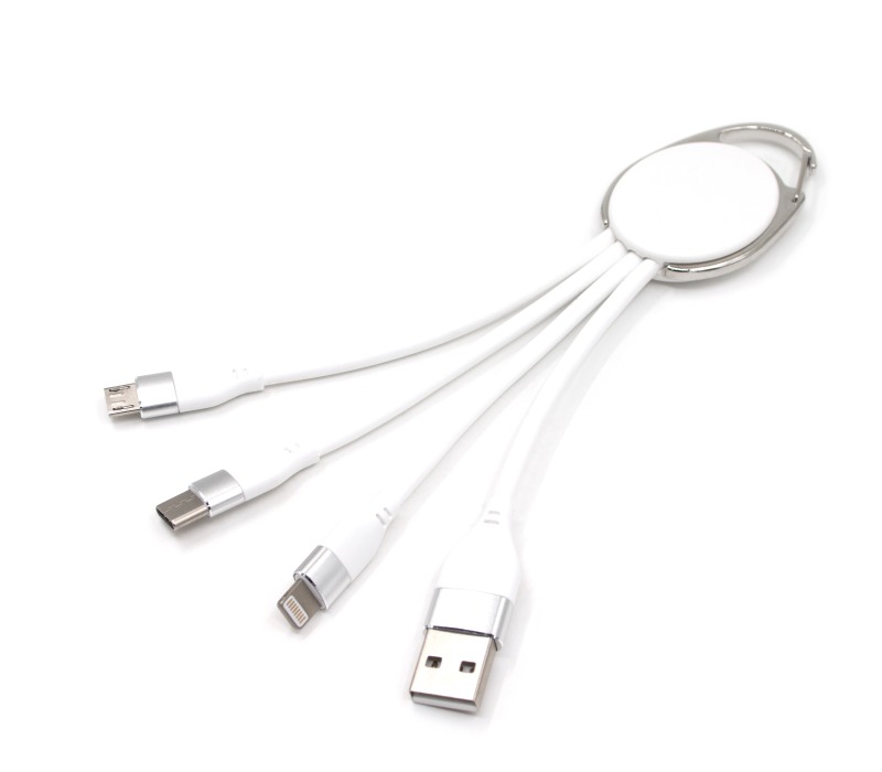 3-in-1 Keychain Charging Cable 5