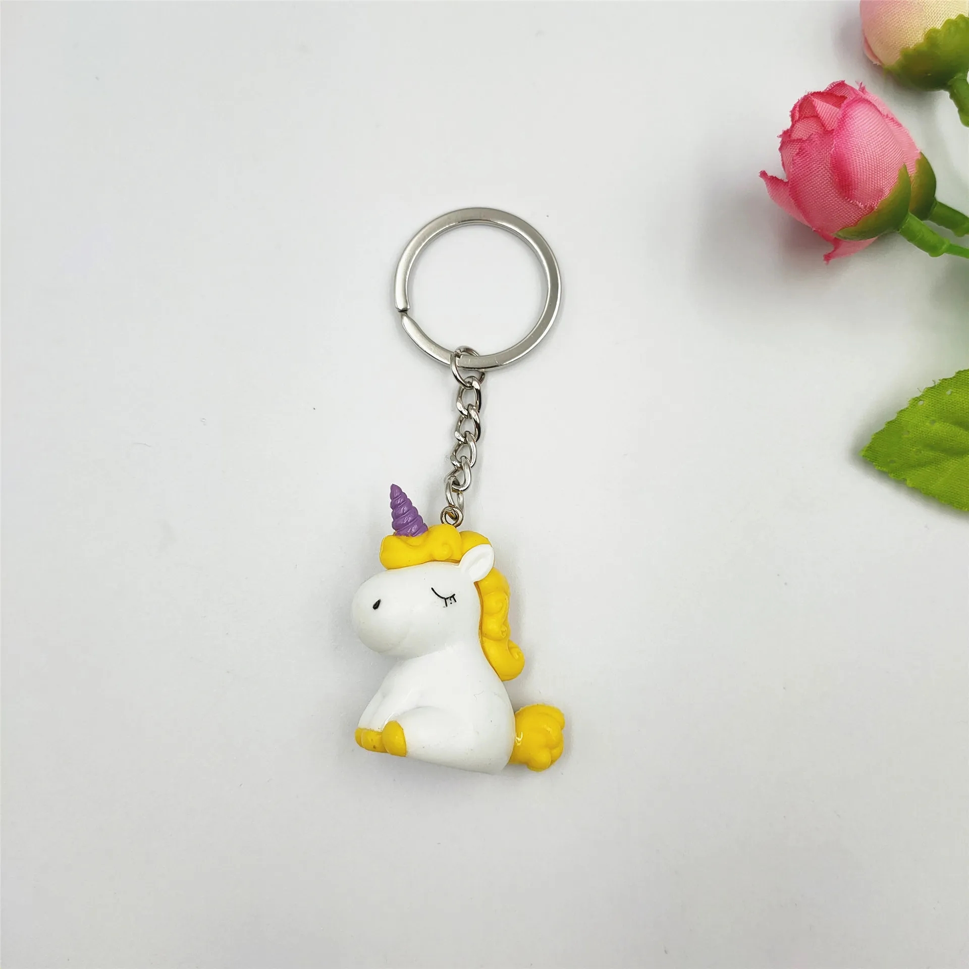 Unicorn PVC Keychain 4