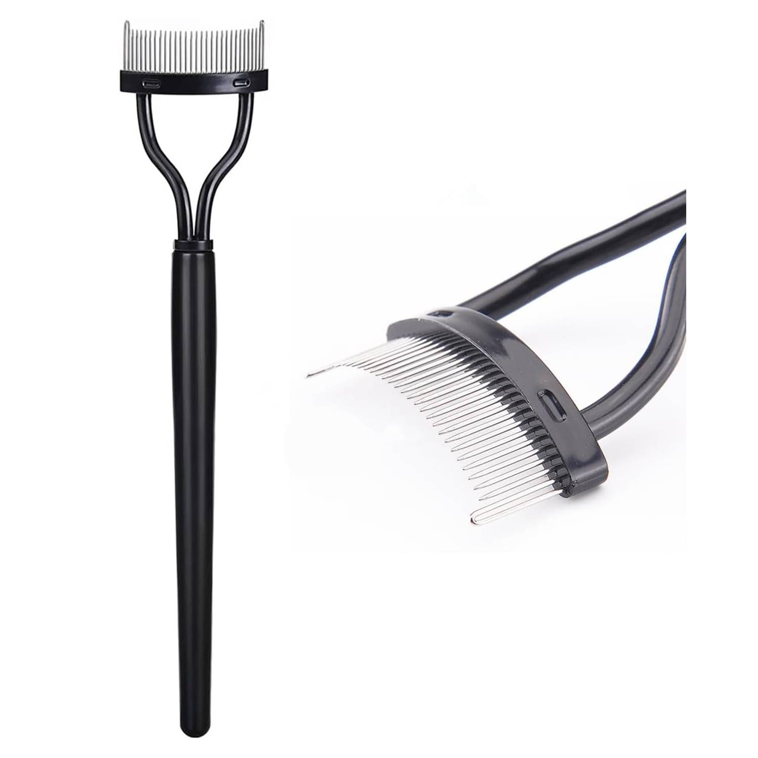 Foldable Steel Needle Eyelash Comb 3