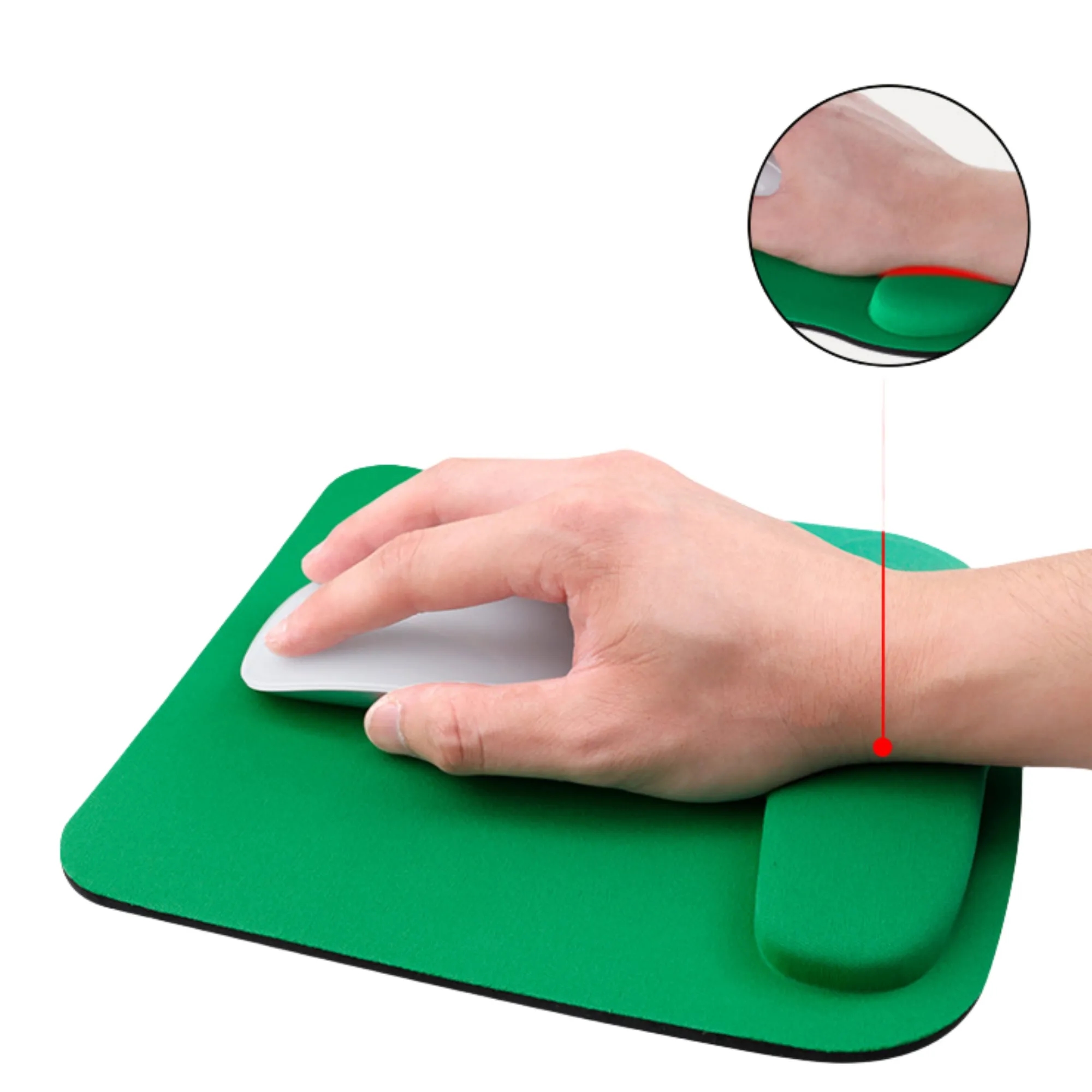 EVA Soft Square Wrist Mouse Pad 2