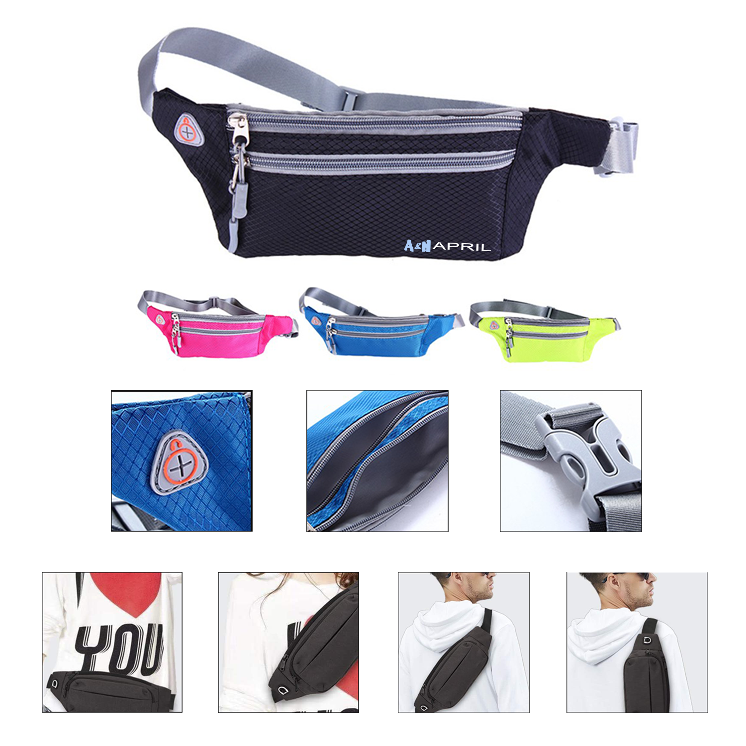Running Belt Waist Pack 1