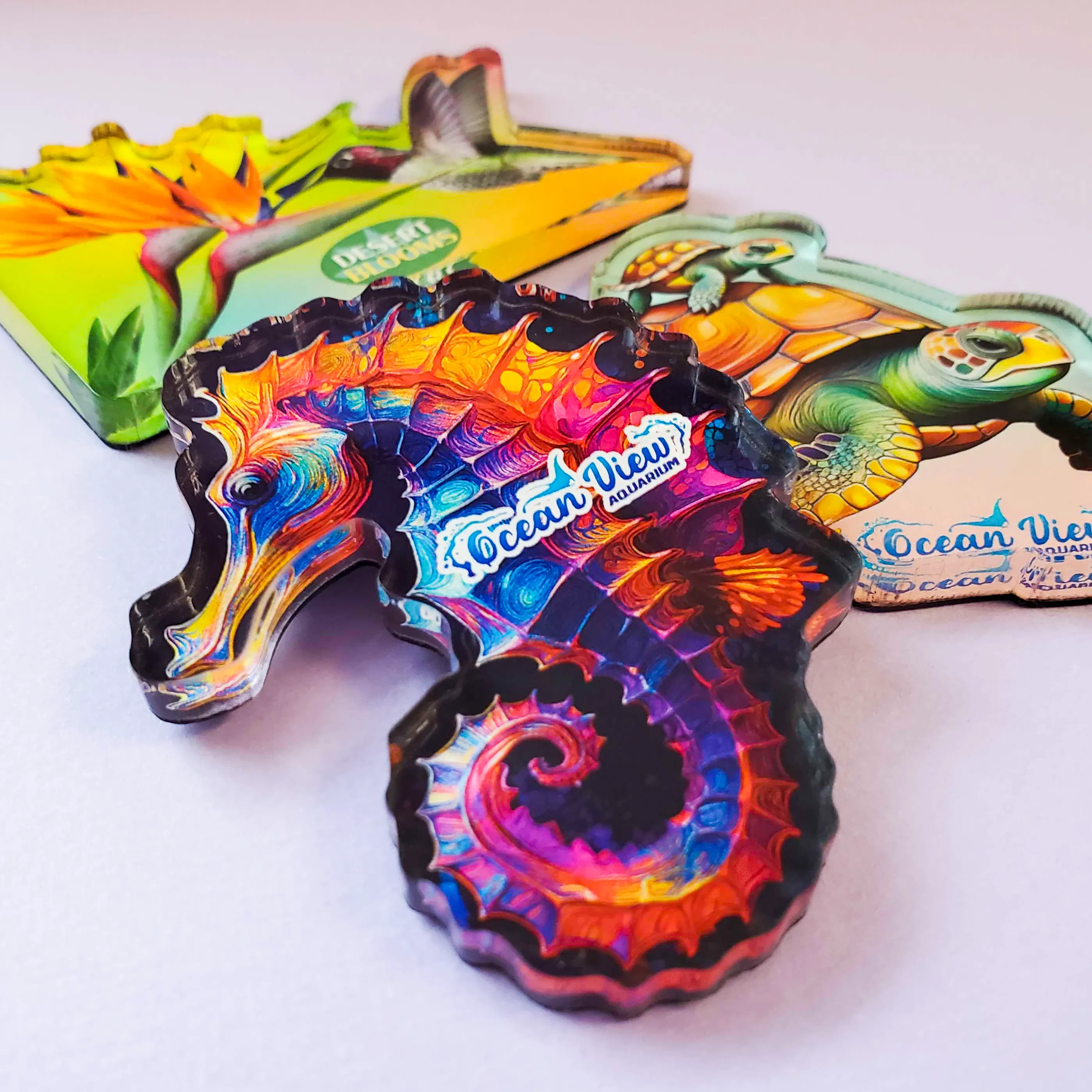 Custom 1/4" Acrylic Magnets USA Made 14