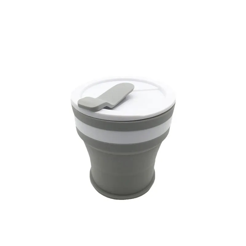 Collapsible Silicone Travel Coffee Cup 3