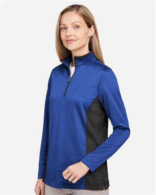 Women's Flash Snag Protection Plus IL Colorblock Quarter-Zip Pullover - M786W 44