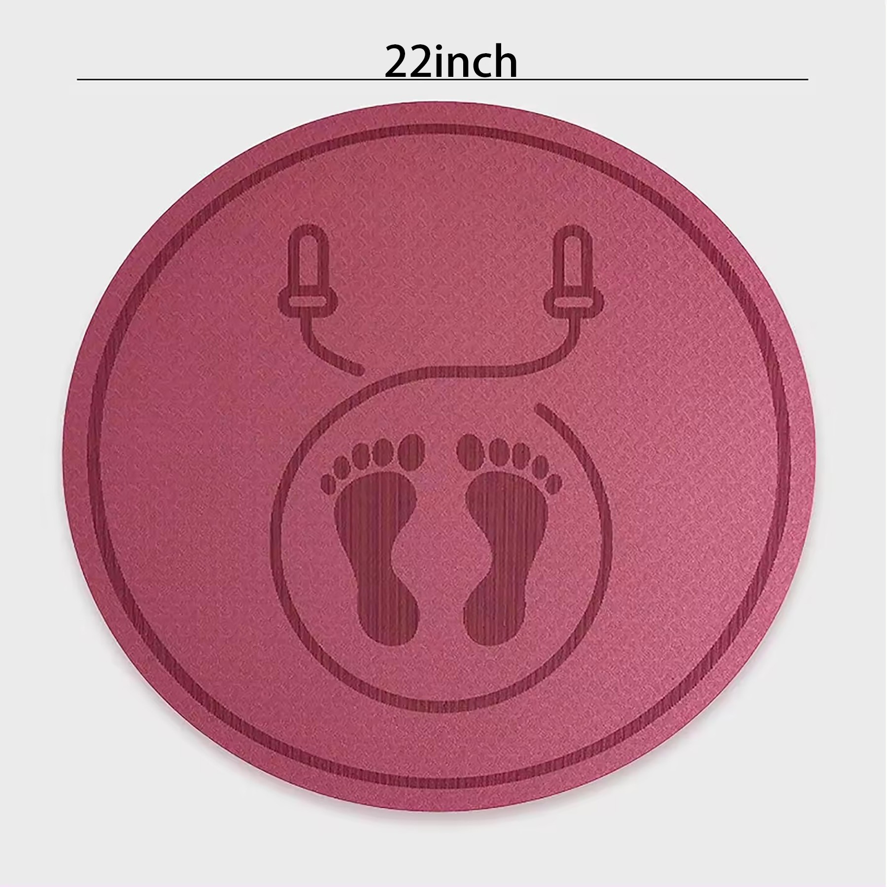 Round Jump Rope Mat 2