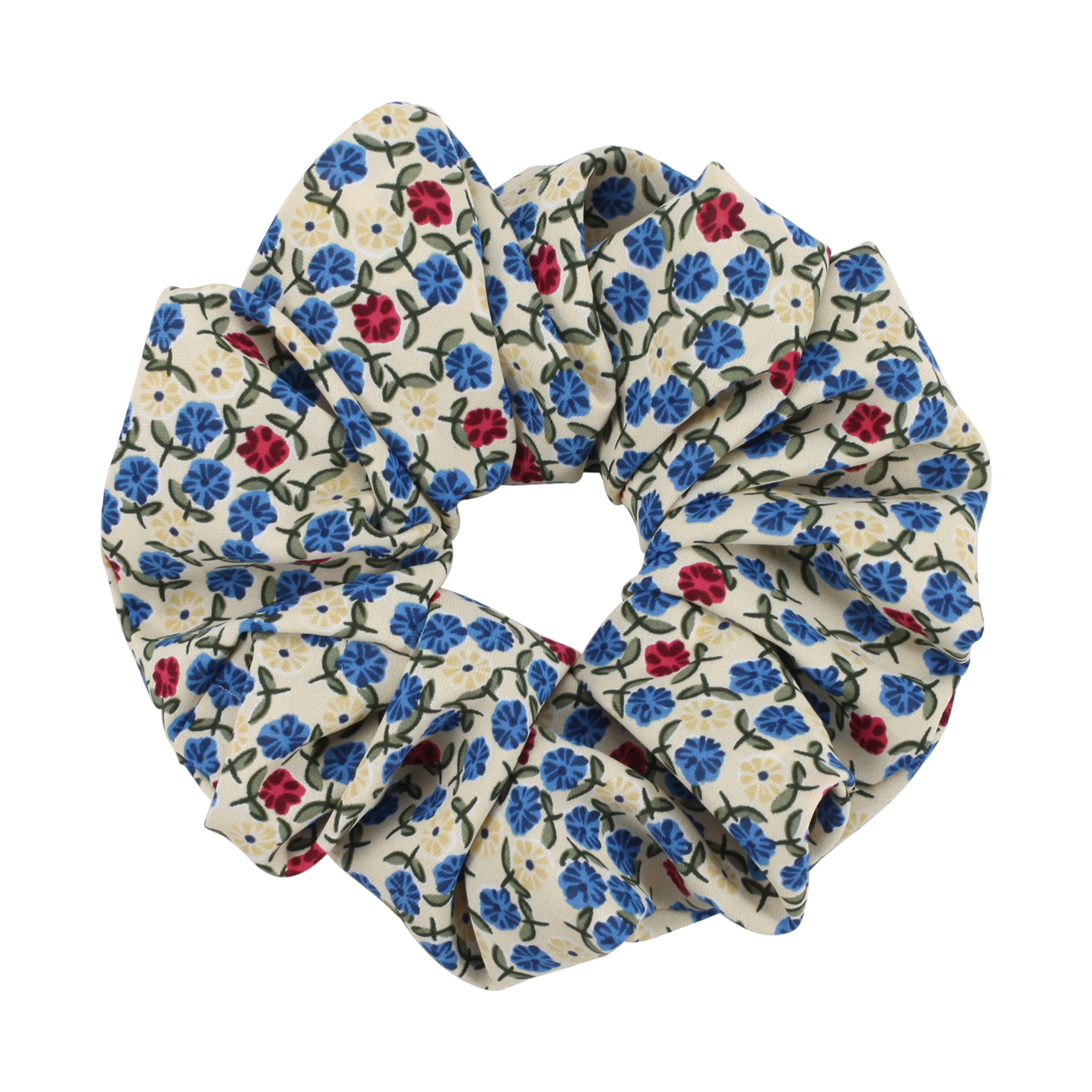 Full Color Printed Satin Silk Hair Scrunchies 37