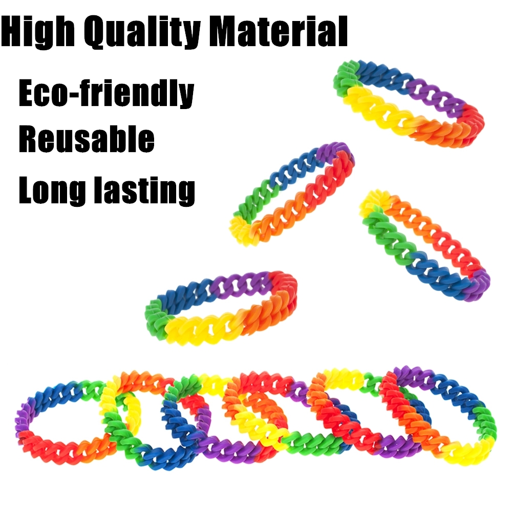 Rainbow Bracelets 6