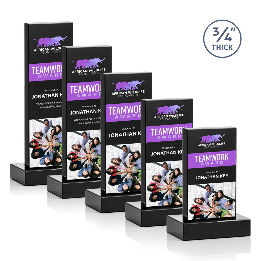 Hathaway VividPrint™ Award - Black