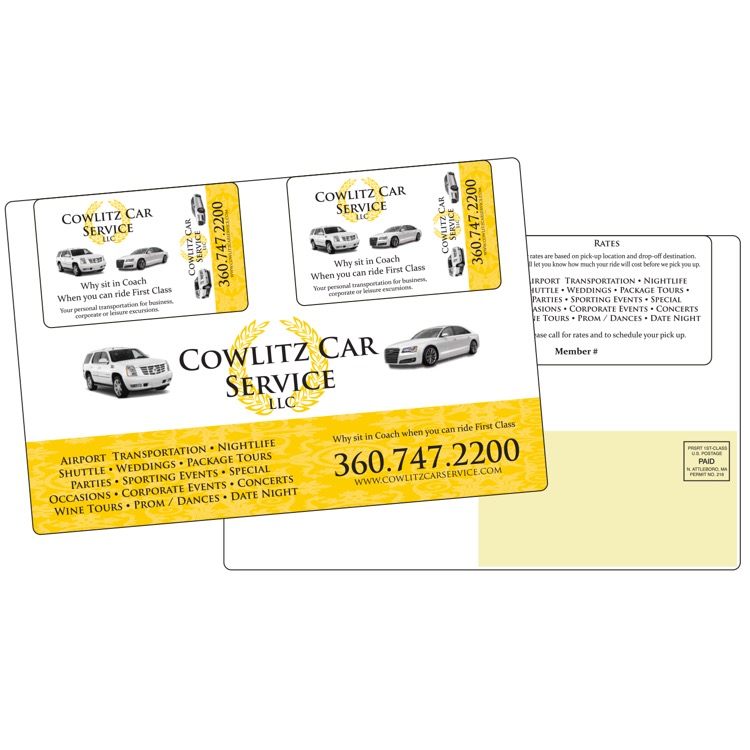 XL Plastic Postcard Mailer 1