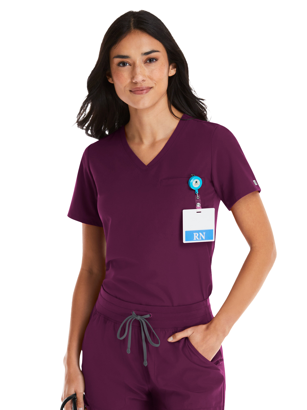 Maevn - Matrix Impulse - Women's One-Pocket V-Neck Tuck-In Top 11