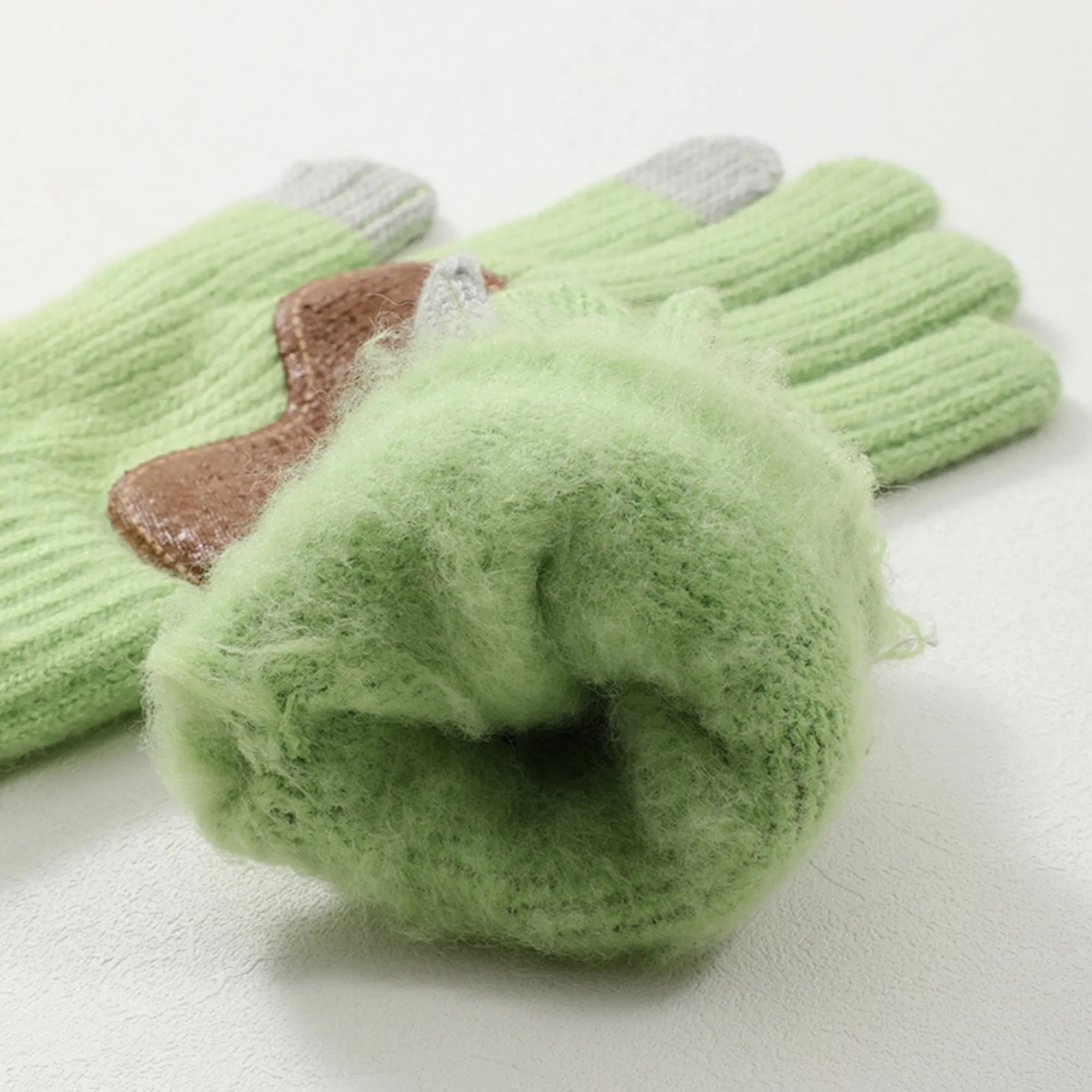 Touchscreen Knit Winter Gloves Grip 18