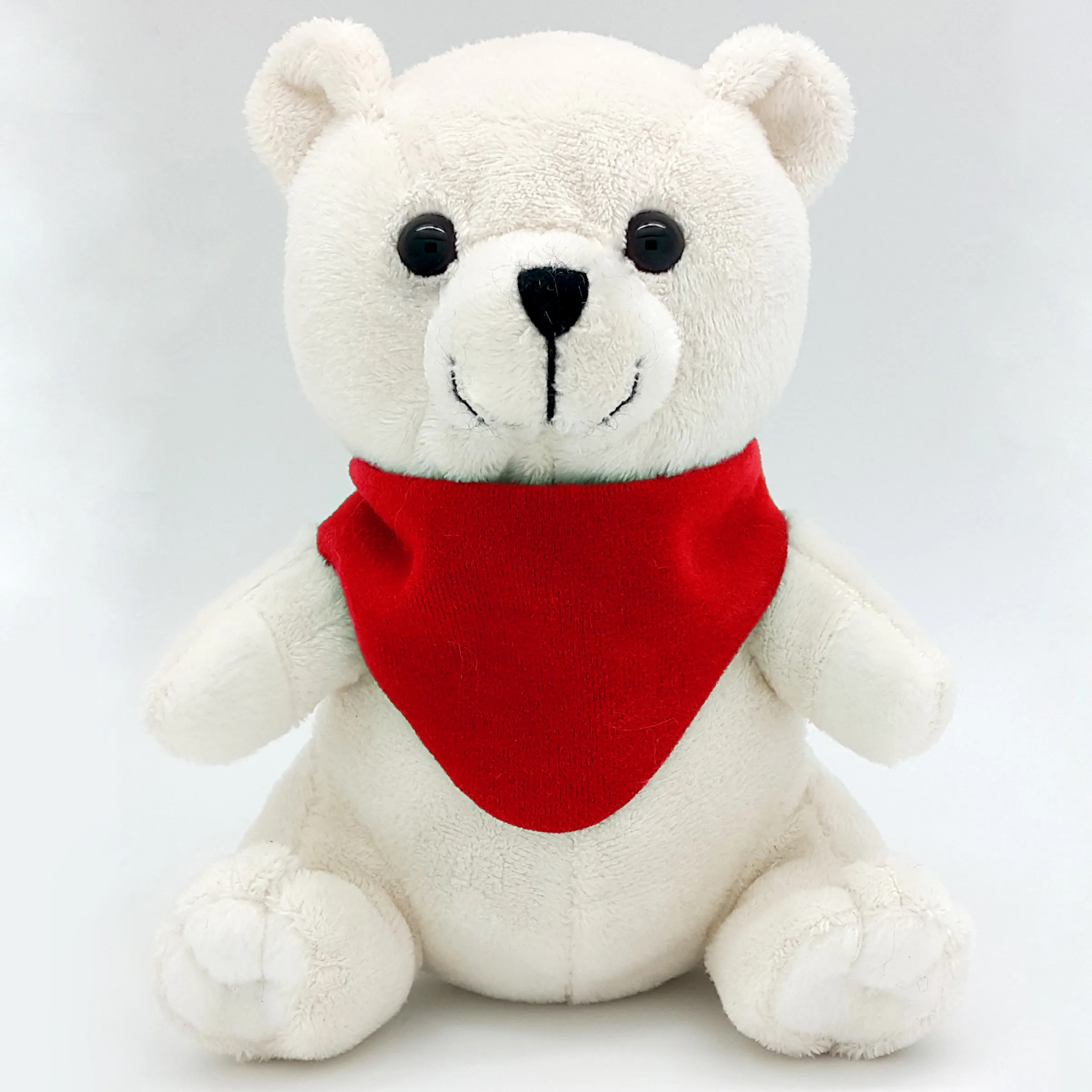 6" Beanie White Bear 11